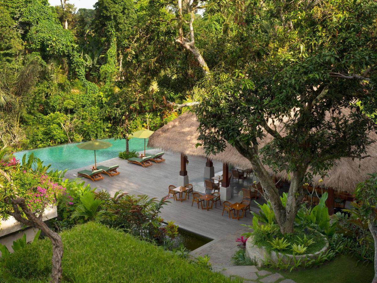 Adiwana Suweta Otel Ubud Dış mekan fotoğraf The resort's pool
