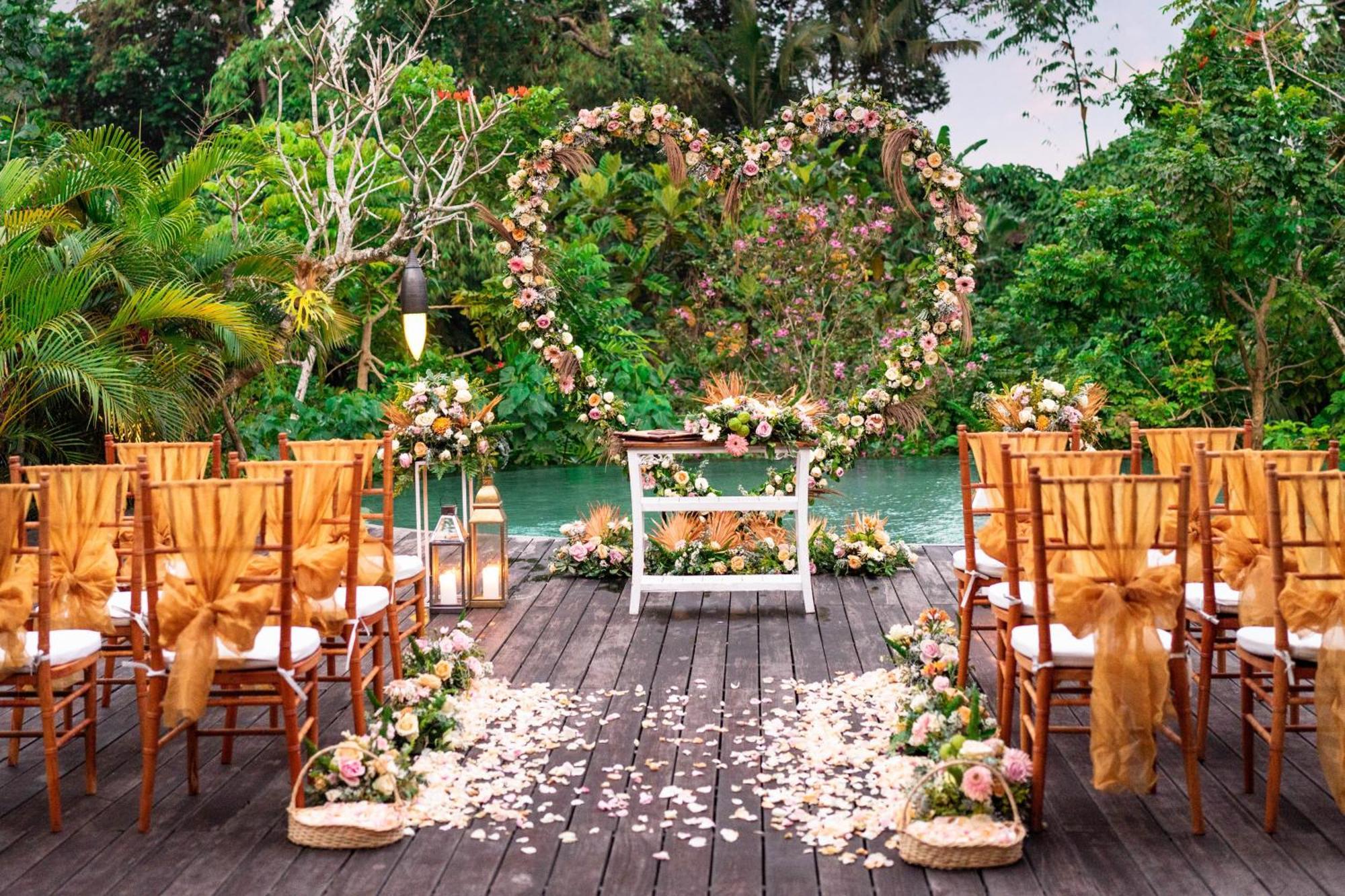 Adiwana Suweta Otel Ubud Dış mekan fotoğraf Wedding venue